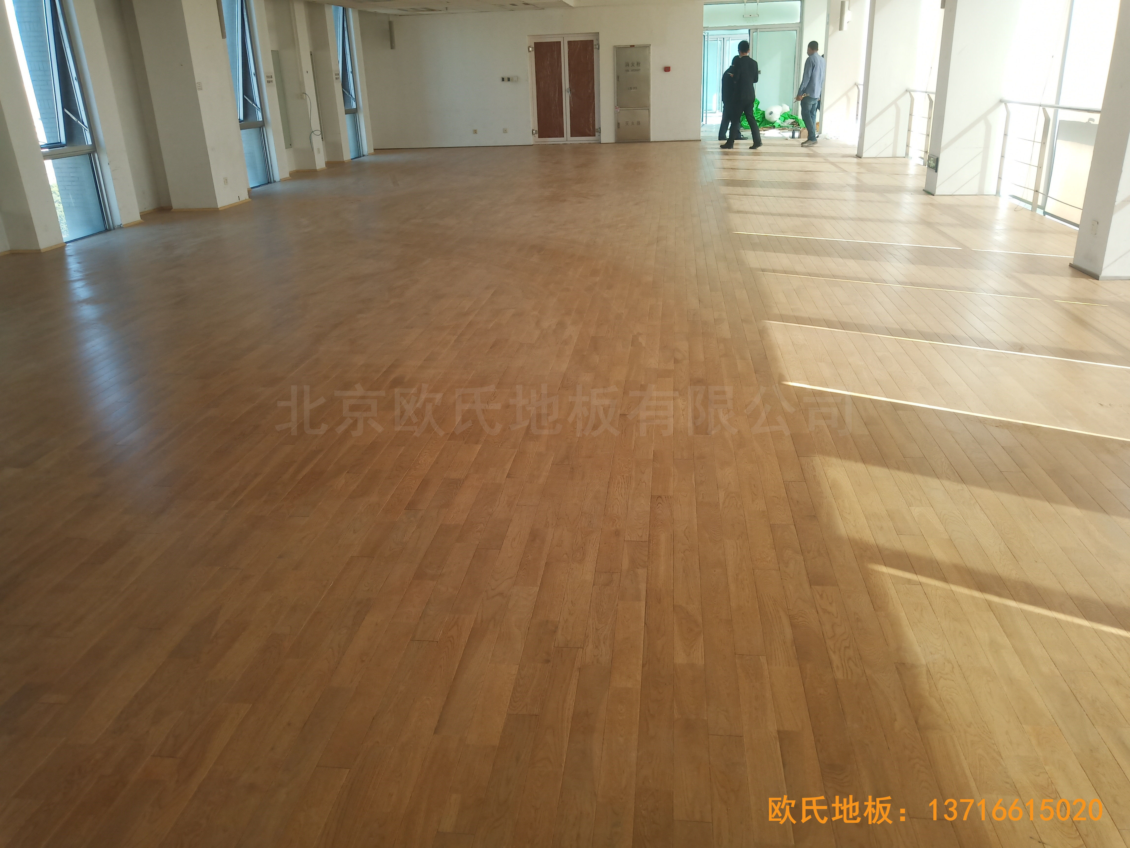 中国科学院技术研究所运动馆运动木地板铺设案例5