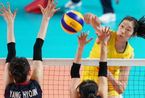 亚运-中国女排3-0复仇韩国，女排精神又回来了