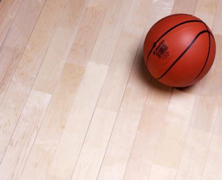 国内篮球馆运动木地板场地线的画法