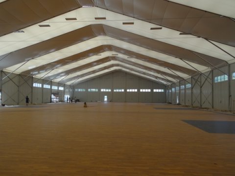 郑州篮球场运动木地板翻新