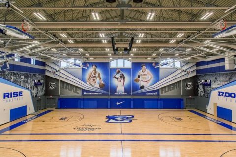 体育场木地板，教你四招保质量