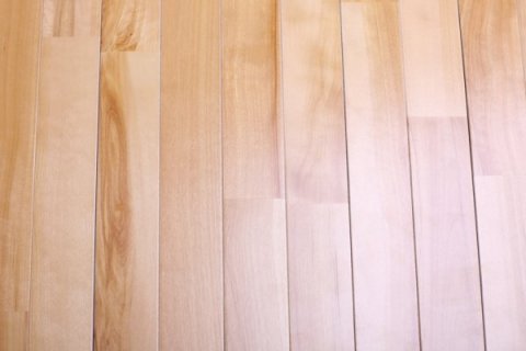 运动木地板铺装，小细节