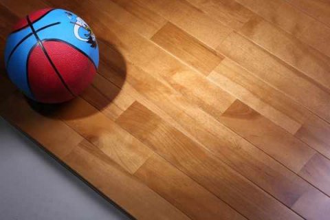 阜新铺篮球地板视频