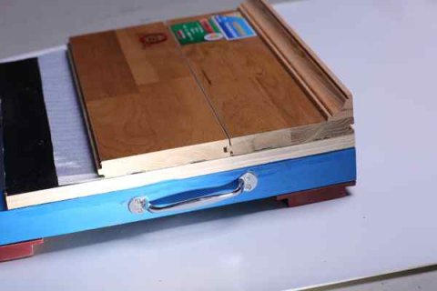 富德篮球木地板水泥地面安装方式