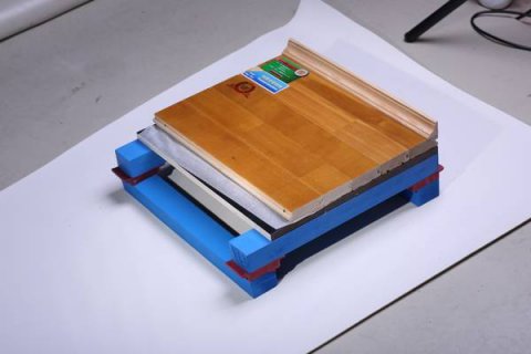 淮安篮球木地板安装工人