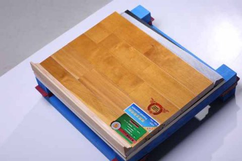 宁安篮球地板颜色