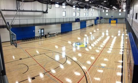 富锦羽毛球馆地板报价