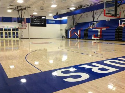 运动馆实木地板