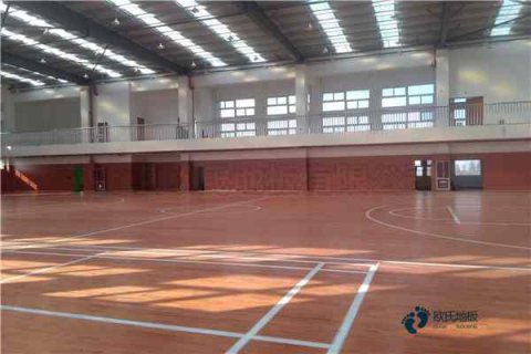 兰州专业篮球木地板