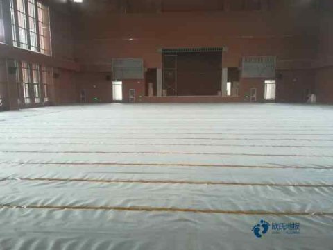 吉林市运动木地板篮球场