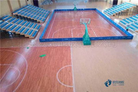 体育木地板上下龙骨如何安装