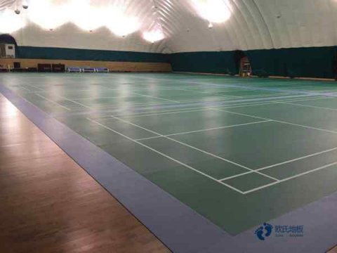 篮球馆木地板安装方法