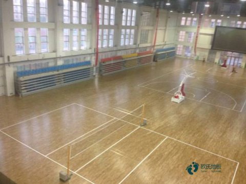 体育场馆木地板铺设