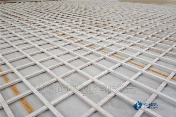 45度斜铺龙骨室内地板