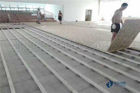 为什么要铺装体育馆木地板呢