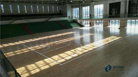 体育馆木地板安装地面如何检测