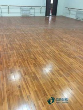 运动木地板厂家加强安全生产效果好
