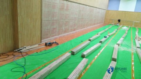 疫情之下运动木地板厂家仍前行