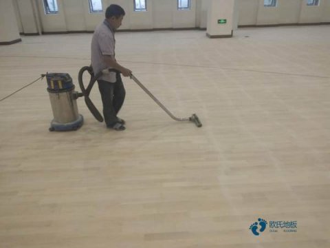 运动木地板安装容易犯的错误