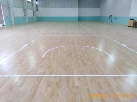 江西运动木地板铺设案例