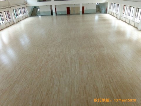 北京赵全营镇天顺小学体育馆运动木地