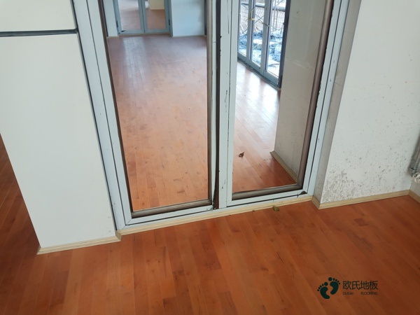 专用壁球馆木地板1