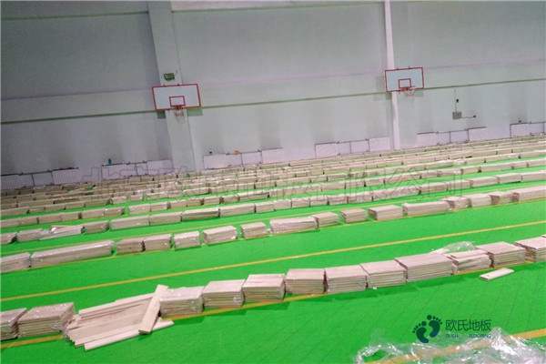 运动木地板的安装和使用2