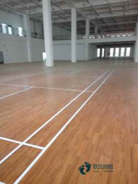篮球场运动木地板施工工艺图
