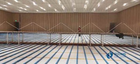 大学体育篮球木地板施工工艺