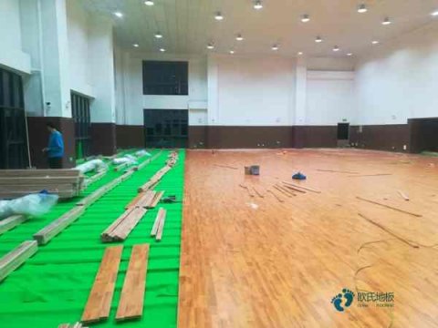 学校篮球地板尺寸