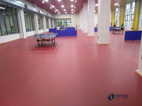 国产运动场馆地板施工方案