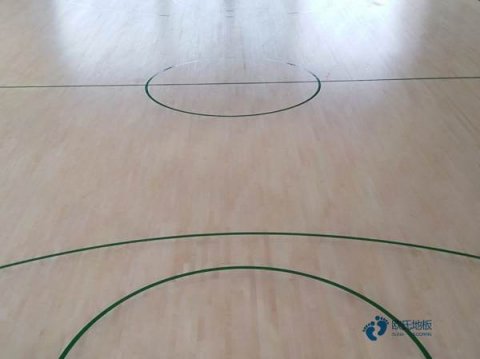 室内篮球场木地板隔振