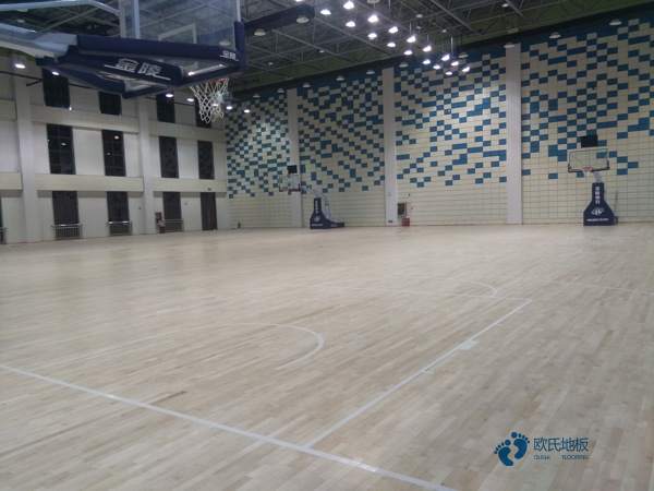 校园运动篮球木地板价格低