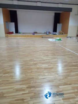 柞木运动篮球木地板价格一般多少钱一平方米
