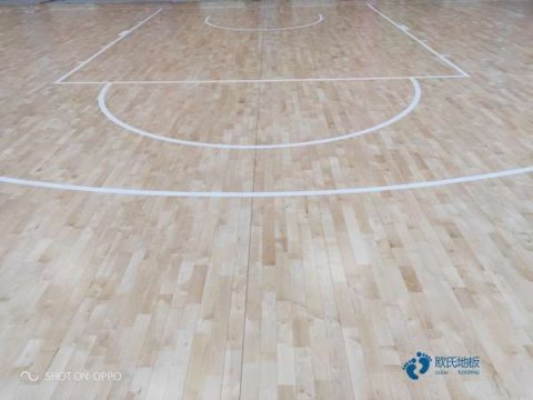质量好体育地板施工