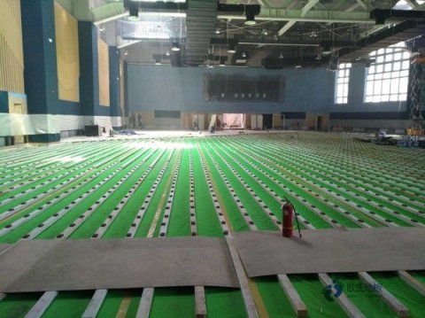 质量好运动篮球木地板施工队