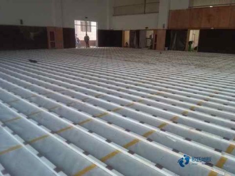 运动木地板翻新划线原理及说明