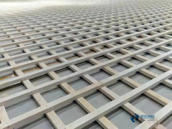 体育场木地板施工安装做法2