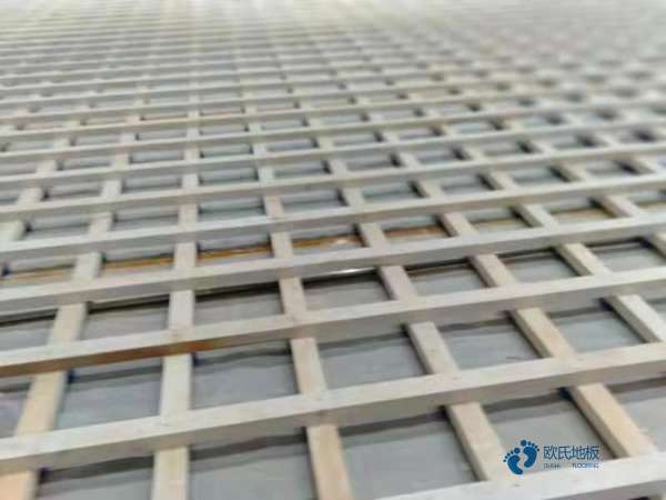 体育场木地板施工安装做法3