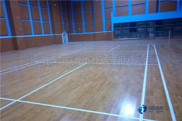 篮球木地板施工方案1
