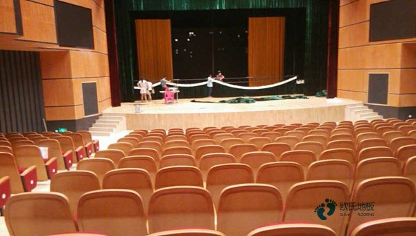 柞木运动篮球木地板施工价格