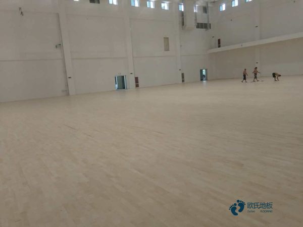 篮球馆木地板施工图1