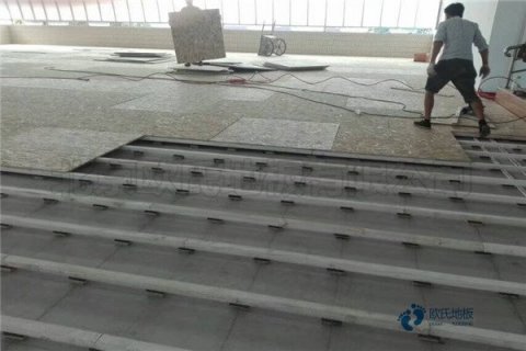 柞木运动篮球木地板报价