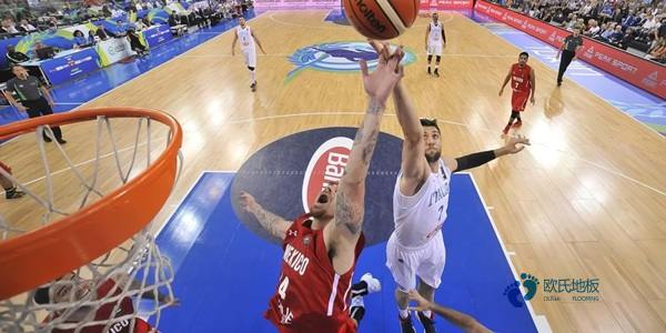 较好的运动篮球木地板较低价格