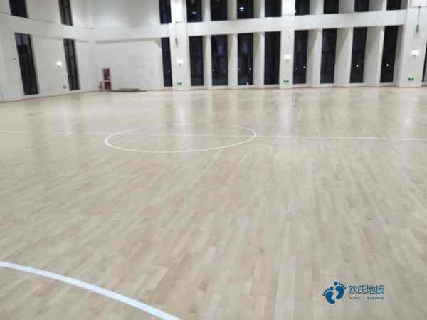 体育木地板的铺装与施工3