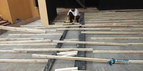 国产运动篮球木地板价格