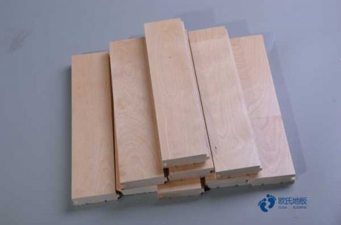 实木运动木地板安装方法