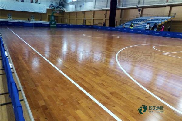 22mm厚篮球场地木地板品牌1