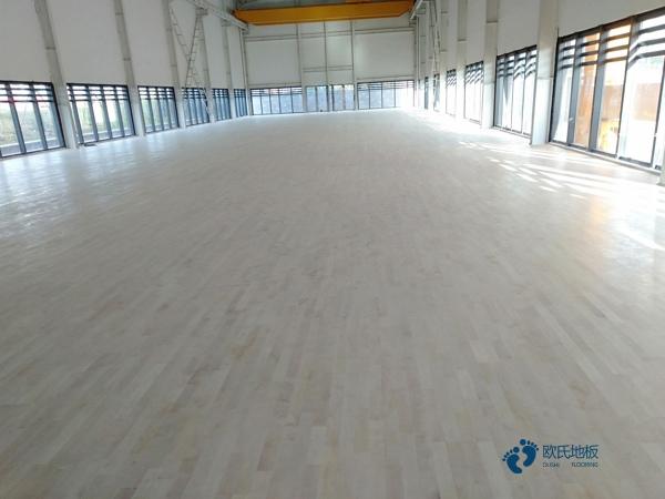 体育馆木地板安装图解2